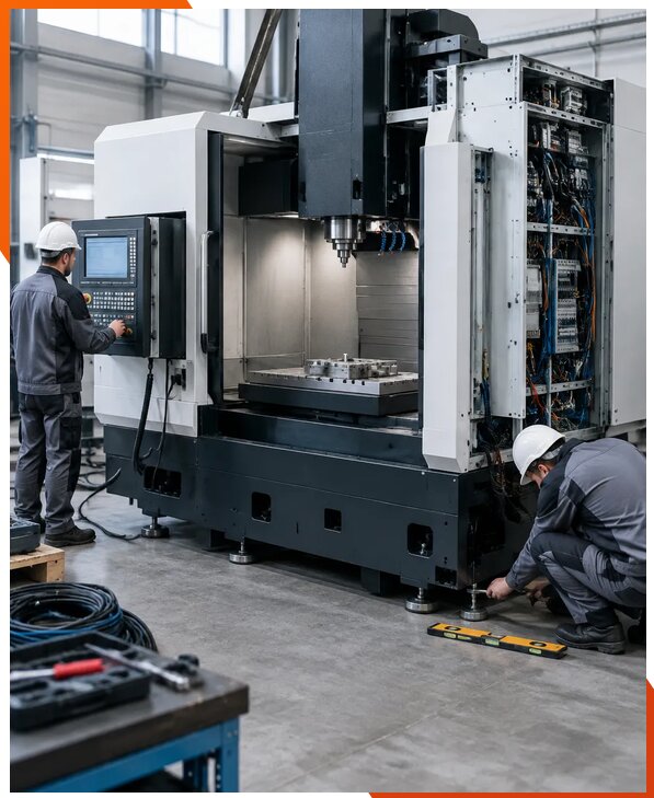 Монтаж и пусконаладка металлообрабатывающих станков в Зеленодольске